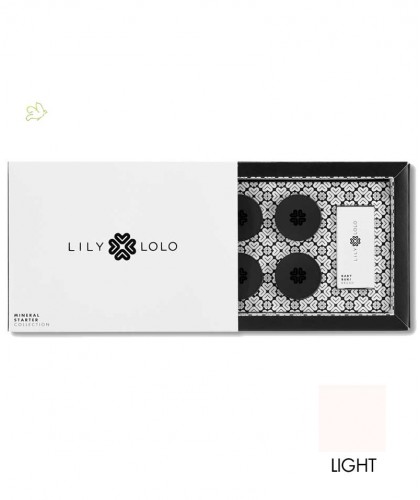Lily Lolo maquillage minéral Mini Kit Fond de Teint poudre libre Starter Collection Découverte teint clair tester choisir teinte