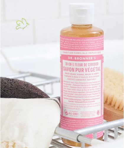 Dr. Bronner's - Liquid Soap Cherry Blossom Organic vegan 475ml - 16 oz.