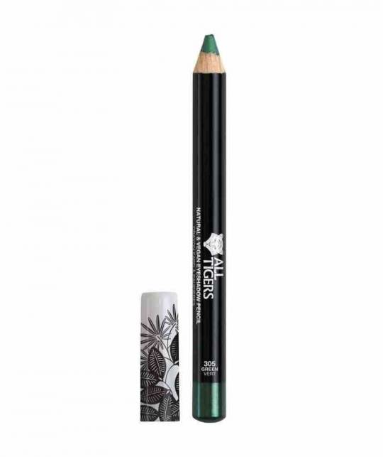 ALL TIGERS Eyeshadow Pencil GREEN 305 natural eyeliner