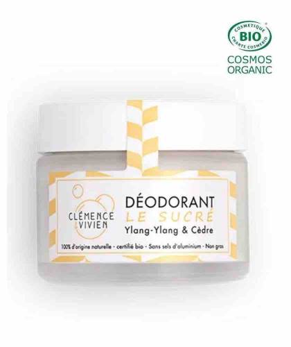 Clémence & Vivien Natural Deodorant Cream Le Sucré sweet organic cosmetics l'Officina Paris