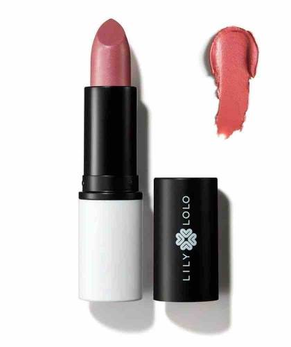 Lily Lolo Vegan Lipstick In the Altogether dusky pink clean cosmetics