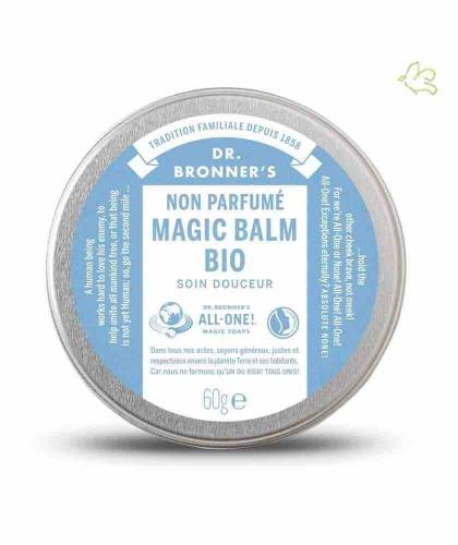 Dr. Bronner's Baume bio Magic Balm Non-Parfumé bébé vegan