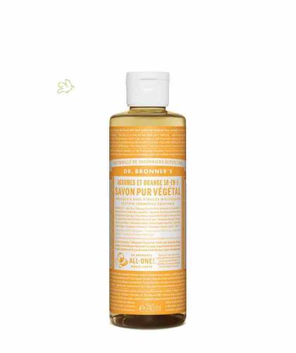 Dr. Bronner Liquid Soap Citrus Orange Organic vegan 240ml - 8 oz.