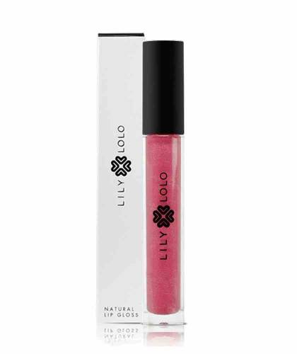 Lily Lolo Gloss Lèvres Naturel Bitten Pink rose brillant irisé hydratant maquillage minéral rubis