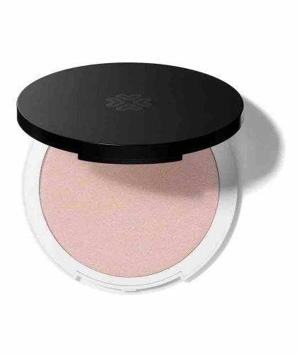 Lily Lolo - Illuminator Rosé pressed powder mineral cosmetics natural beauty green swatch