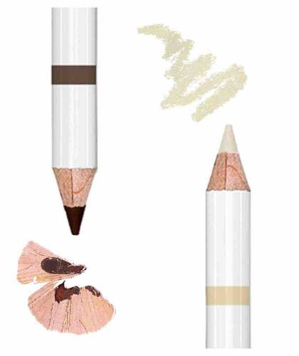 Lily Lolo - Eyebrow Pencil Duo medium natural beauty eyes vegan