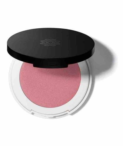 Lily Lolo Pressed Blush In The Pink natural cosmetics green beauty clean swatch