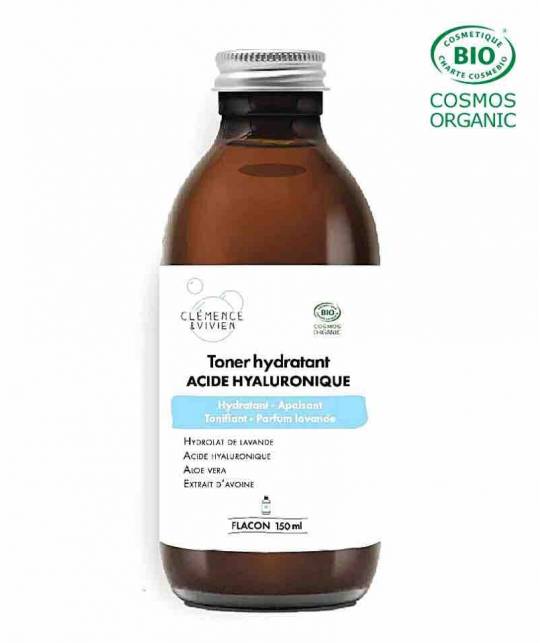 Hyaluronic Acid Hydrating Toner Clémence & Vivien natural skincare