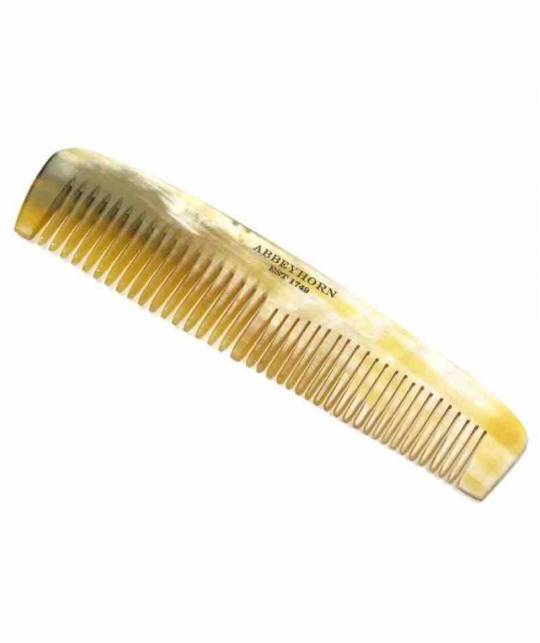 Peigne pliable corne et argent  Silver and horn folding comb