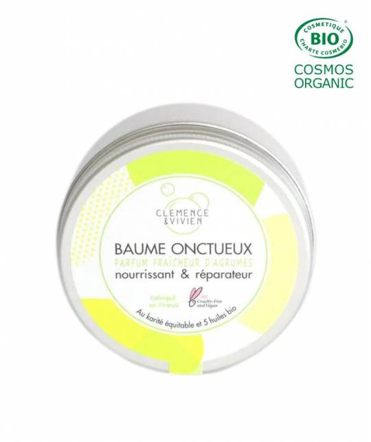 Creamy Balm organic Fresh Citrus mini travel Clémence & Vivien natural cosmetics