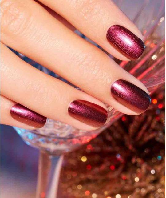 Nagellack Geschenkset Manucurist Green Weihnachten Utopia Sparks Red Velvet Glitzer Pailletten