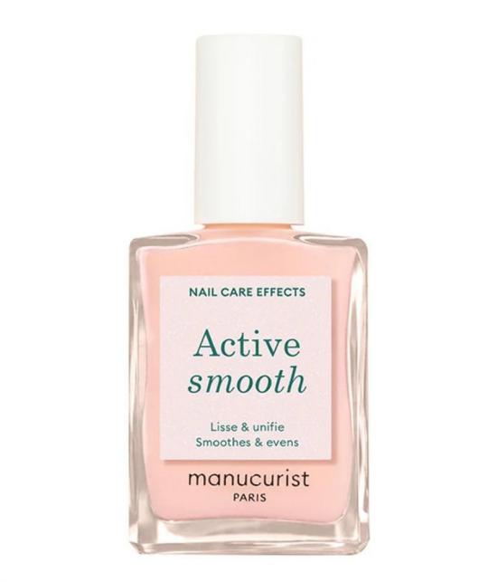 Active Smooth Manucurist nail care polish smoothes evens natural healthy glow Green