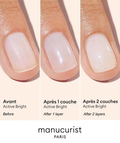 Active Bright Manucurist soin ongles éclaircissant vernis clean nacré naturel soap nails l'Officina Paris