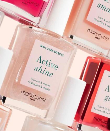 Active Glow Manucurist Nagelpflege Glanzlack Soap nails Maniküre Pflegelack Naturkosmetik l'Officina Paris