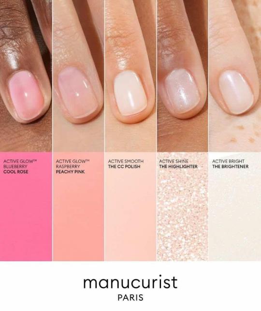 Active Glow Manucurist Nagelpflege Glanzlack Soap nails Maniküre Pflegelack Naturkosmetik l'Officina Paris