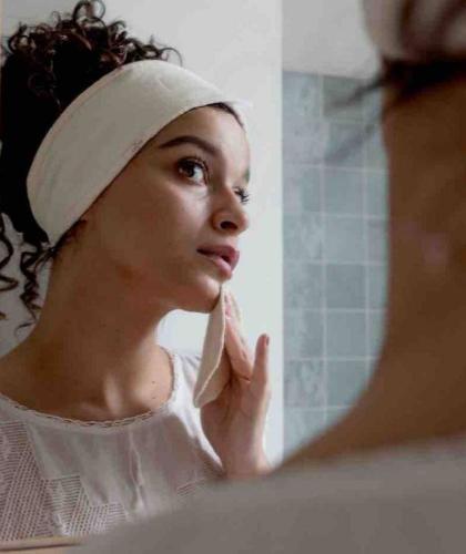 Kosmetik Headband BACHCA Paris Makeup & Skincare Klettverschluss Baumwolle l'Officina