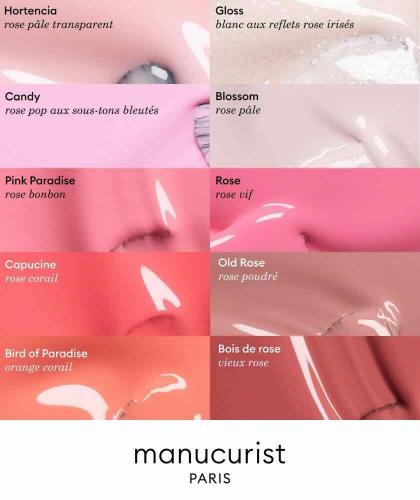 Pink Nail Polish Green Manucurist  l'Officina Paris