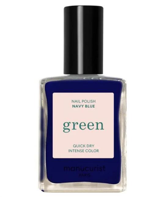 Vernis Green Manucurist Navy Blue bleu marine l'Officina Paris