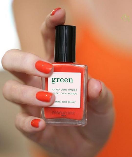 Manucurist Vernis GREEN Coral Reef rouge orange corail l'Officina Paris