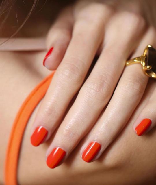 Manucurist Vernis GREEN Coral Reef rouge orange corail l'Officina Paris