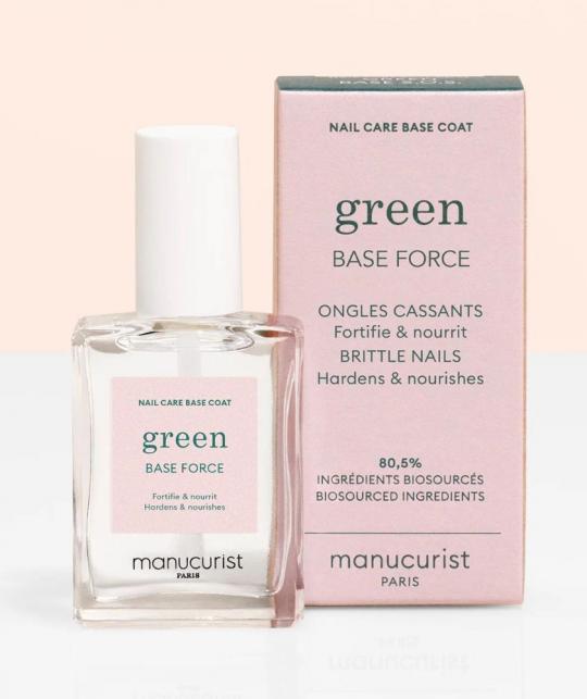 Soin ongles Manucurist Base Force Green manucure naturel l'Officina Paris