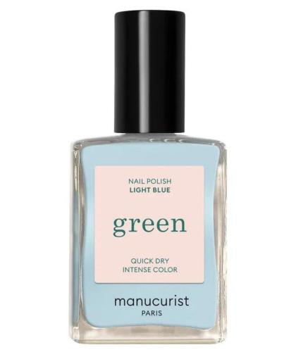 Nail Polish GREEN Manucurist Light Blue pastel natural manicure l'Officina Paris