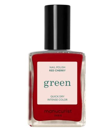 Nail Polish GREEN Manucurist Red Cherry classic l'Officina Paris