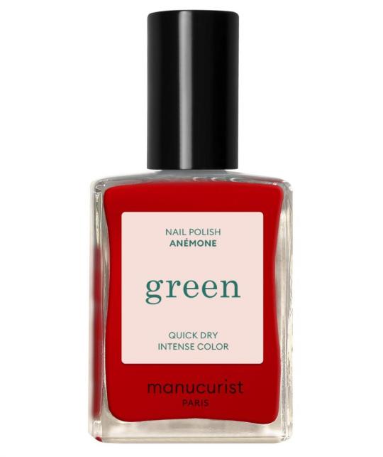 red Nail Polish Manucurist GREEN Anemone