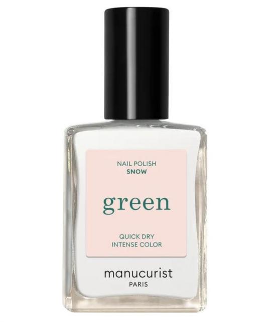 Nagellack weiss GREEN Manucurist Snow pur l'Officina Paris Naturkosmetik