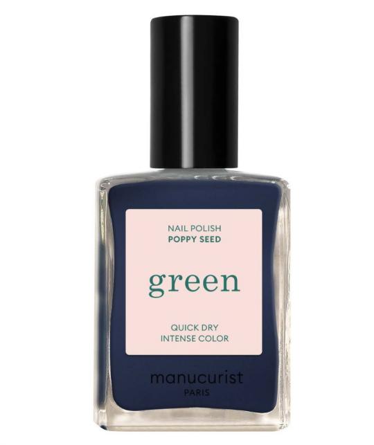 Vernis GREEN MANUCURIST Poppy Seed gris bleu l'Officina Paris