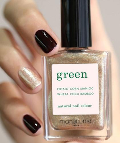 Nail Polish Gold Manucurist GREEN l'Officina Paris