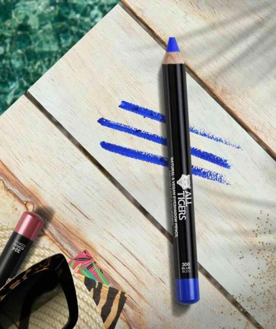 ALL TIGERS Eyeshadow Pencil BLUE 306 natural eyeliner l'Officina Paris