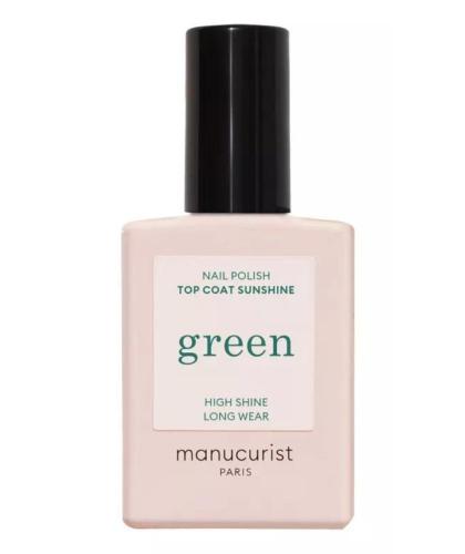 Top Coat Sunshine Manucurist GREEN Nail Polish natural manicure l'Officina Paris