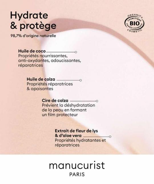 Manucurist Handcreme Naturkosmetik Rose Nouvelle Bio Handpflege Nagelpflege l'Officina Paris