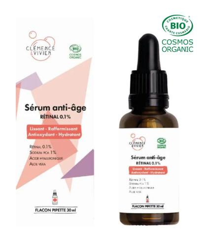 Naturkosmetik Anti-Aging Serum Retinal Retinol Clémence & Vivien l'Officina Paris