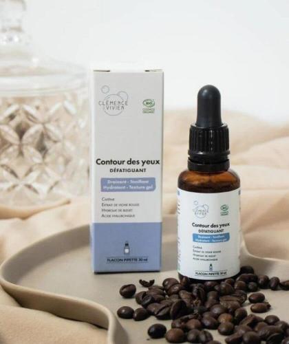 Eye Contour Anti-Fatigue Serum Clémence & Vivien natural skincare l'Officina Paris