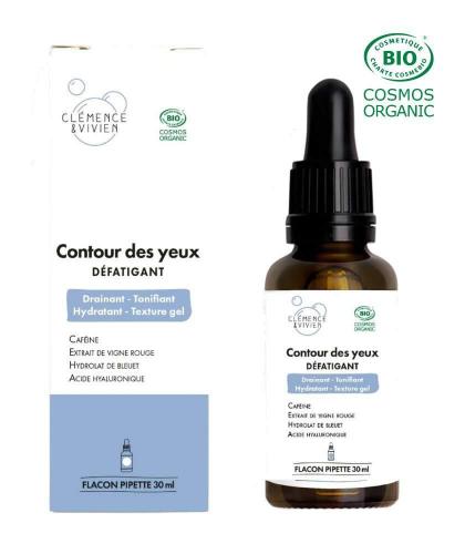 Naturkosmetik Augenkontur Serum Clémence & Vivien Anti Fatigue Koffein l'Officina Paris