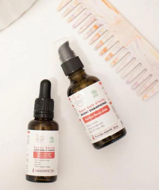 Naturkosmetik Haarserum Haaröl Längen Spitzen Clémence & Vivien l'Officina Paris