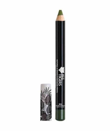 ALL TIGERS Lidschatten Naturkosmetik Eyeshadow Pencil OLIVGRÜN 304