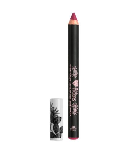 Le MULTI makeup Stift eye, lip, cheek Pencil ALL TIGERS Naturkosmetik KIRSCHROT 542 l'Officina Paris