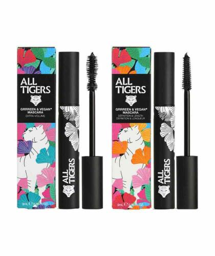 ALL TIGERS Mascara naturel EXTRA-VOLUME 918 vegan l'Officina Paris