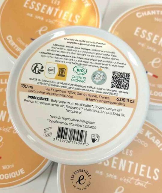 Whipped cream Shea Butter & Kokosnuss Naturkosmetik Les Essentiels Körperpflege l'Officina Paris