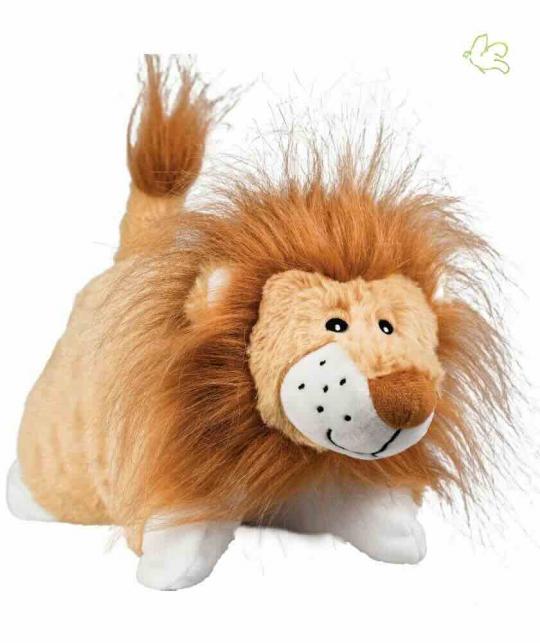 Bouillotte Peluche Coussin Chauffant LION déhoussable micro-ondes l'Officina Paris cadeau enfant