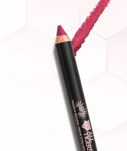 Le MULTI makeup Stift eye, lip, cheek Pencil ALL TIGERS Naturkosmetik KIRSCHROT 542 l'Officina Paris