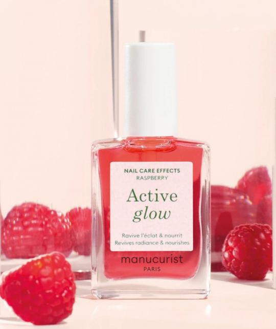 Geschenkset Weihnachten Active Glow Manucurist Candy Kit Maniküre Green Nagelpflege Pflegelack Raspberry rose