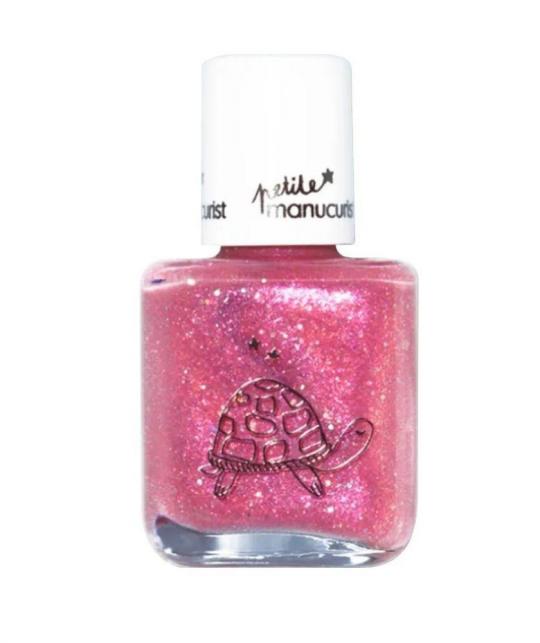 Gift Box Holiday Kids nail polish Petite Manucurist pink glitter l'Officina Paris natural cosmetics