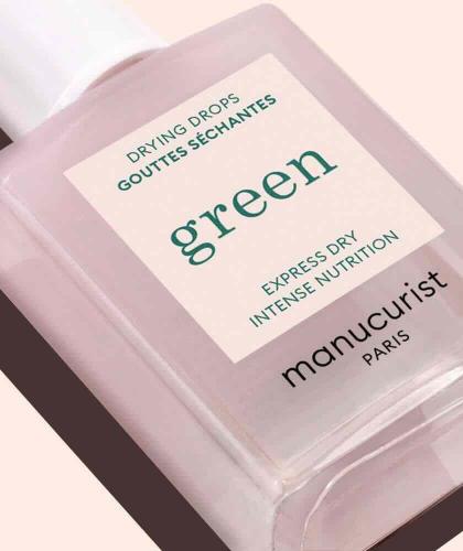 Drying Drops nail polish Manucurist Green™ l'Officina Paris natural cosmetics