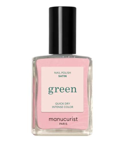 Blassrosa Nagellack Perlmutt Schimmer Satin Manucurist GREEN Pastell Rosa l'Officina Paris