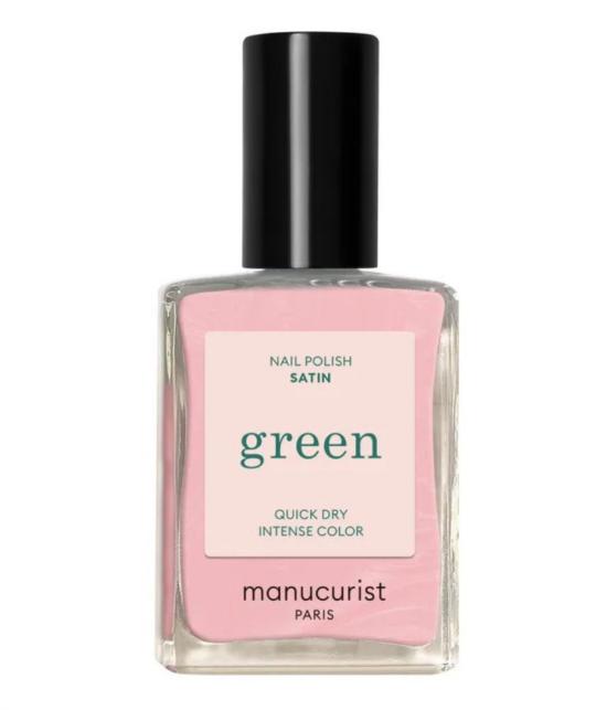 Vernis rose pale nacré Satin Manucurist GREEN irisé l'Officina Paris