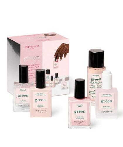 Coffret Cadeau Kit Découverte GREEN™ - Manucurist Vernis Satin l'Officina Paris